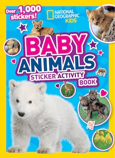 Front cover_National Geographic Kids Baby Animals Sticker Activity Book