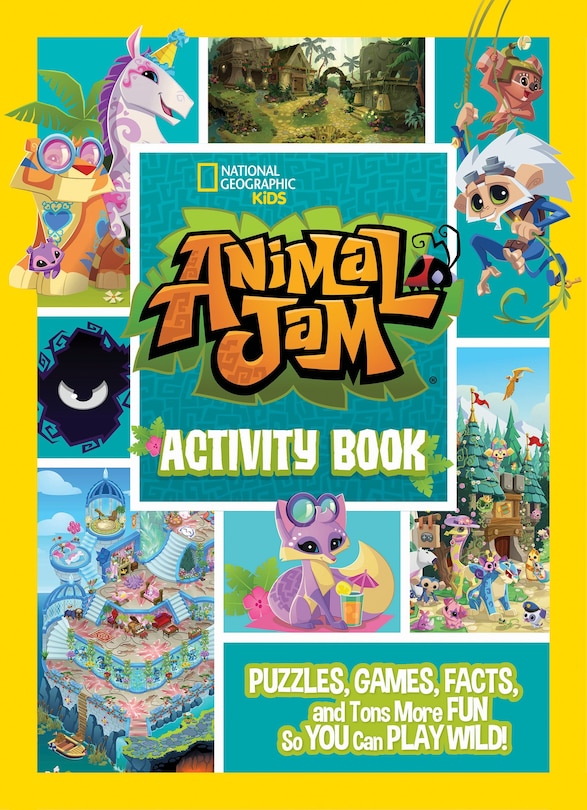 Couverture_Animal Jam Activity Book