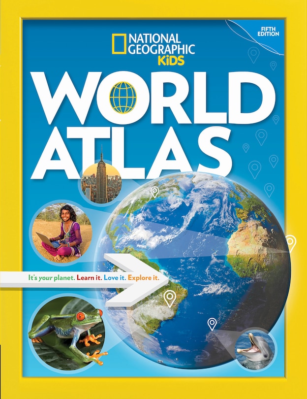 Couverture_National Geographic Kids World Atlas, 5th Edition