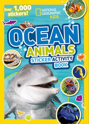 Ngk Ocean Animals Sticker Activity Book (special Sales Uk Edition): Over 1,000 Stickers!