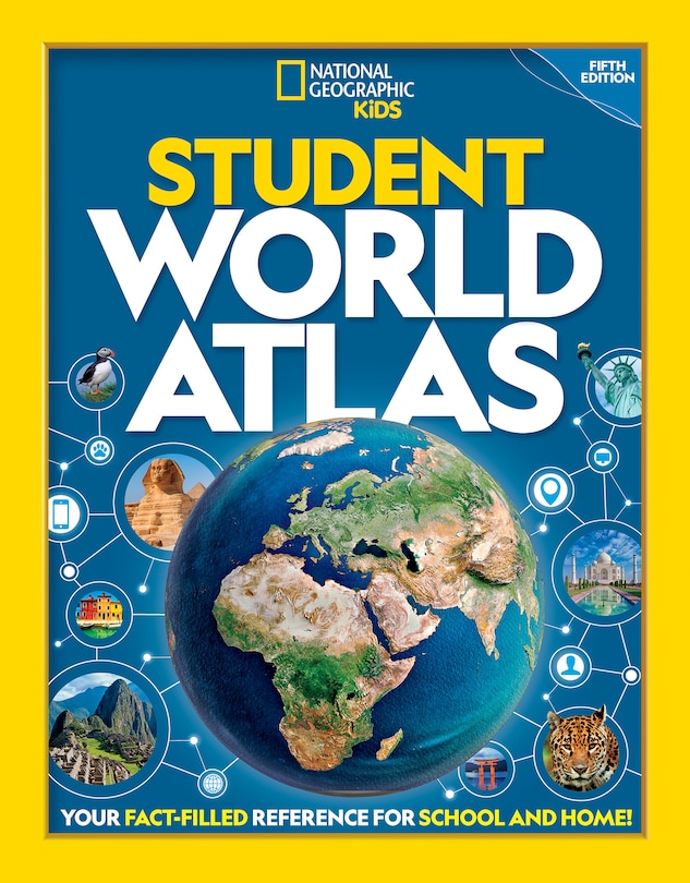 Front cover_National Geographic Student World Atlas, 5th Edition