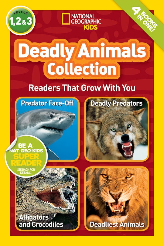 Couverture_Deadly Animals Collection (National Geographic Kids Readers, Levels 1, 2, & 3)