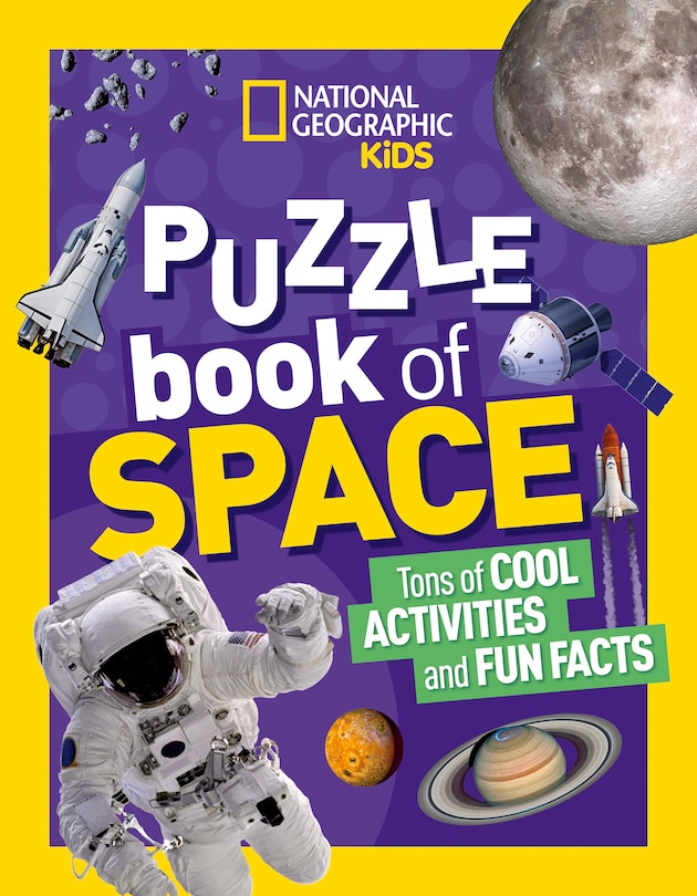 Front cover_National Geographic Kids Puzzle Book: Space