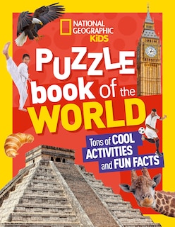 Front cover_National Geographic Kids Puzzle Book Of The World