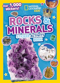 Couverture_Rocks And Minerals Sticker Activity Book