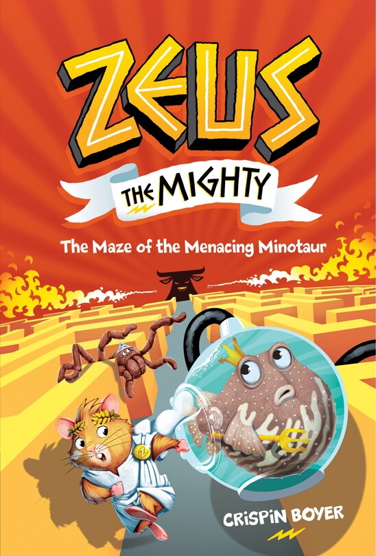 Front cover_Zeus The Mighty #2: The Maze Of The Menacing Minotaur