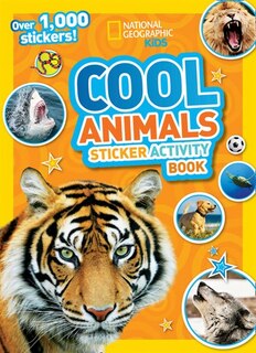 Front cover_Ngk Cool Animals Sticker Activity Book (special Sales Uk Edition)