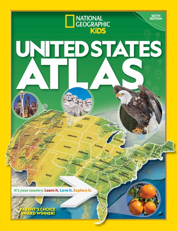Front cover_National Geographic Kids U.s. Atlas 2020, 6th Edition