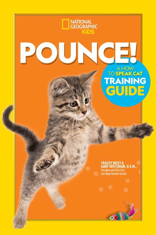 Front cover_Pounce! A How To Speak Cat Training Guide