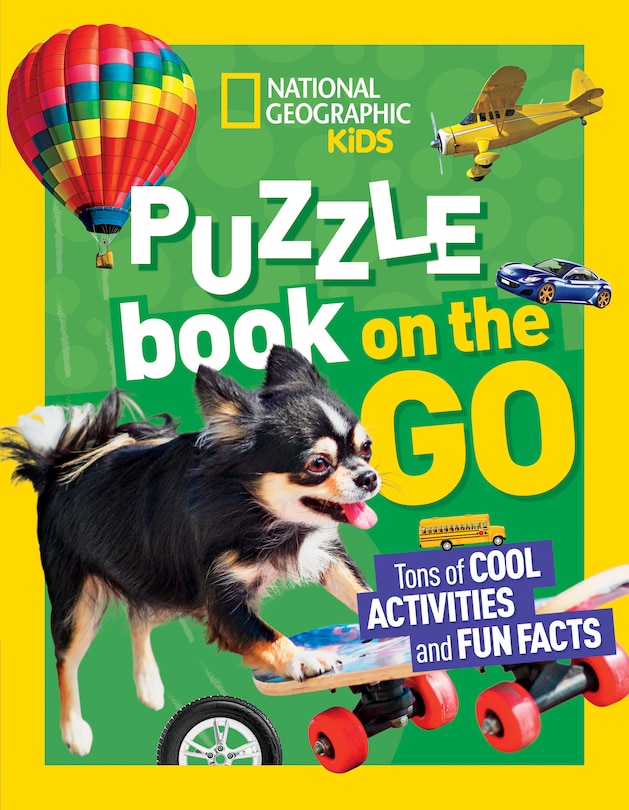 Couverture_National Geographic Kids Puzzle Book: On The Go