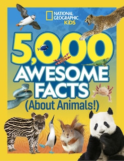 Front cover_5,000 Awesome Facts About Animals