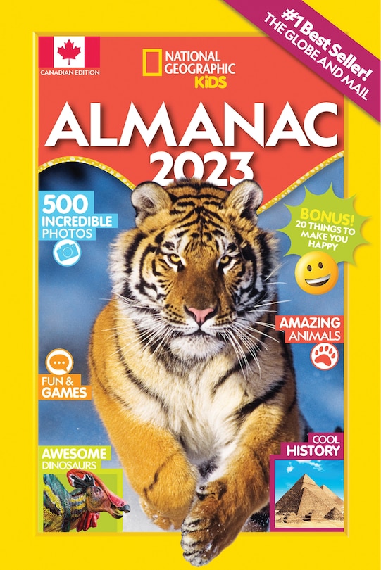 Front cover_National Geographic Kids Almanac 2023 (canadian Edition)