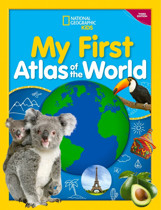 Couverture_My First Atlas of the World, 3rd edition