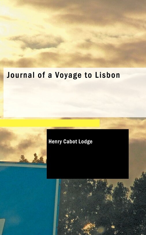 Front cover_Journal of a Voyage to Lisbon