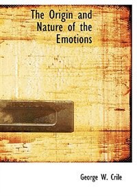 Front cover_The Origin and Nature of the Emotions