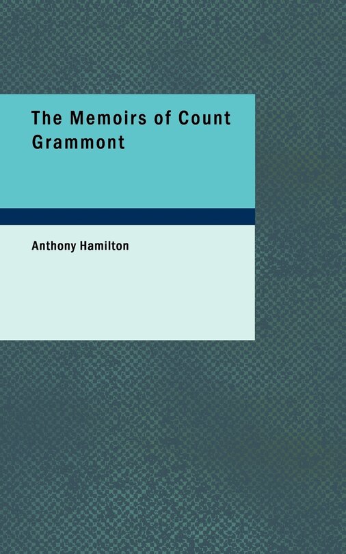 Couverture_The Memoirs of Count Grammont