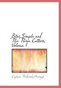 Couverture_Peter Simple and The Three Cutters, Volume I (Large Print Edition)