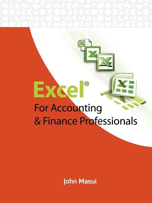 Front cover_Excel for Accounting & Finance Professionals