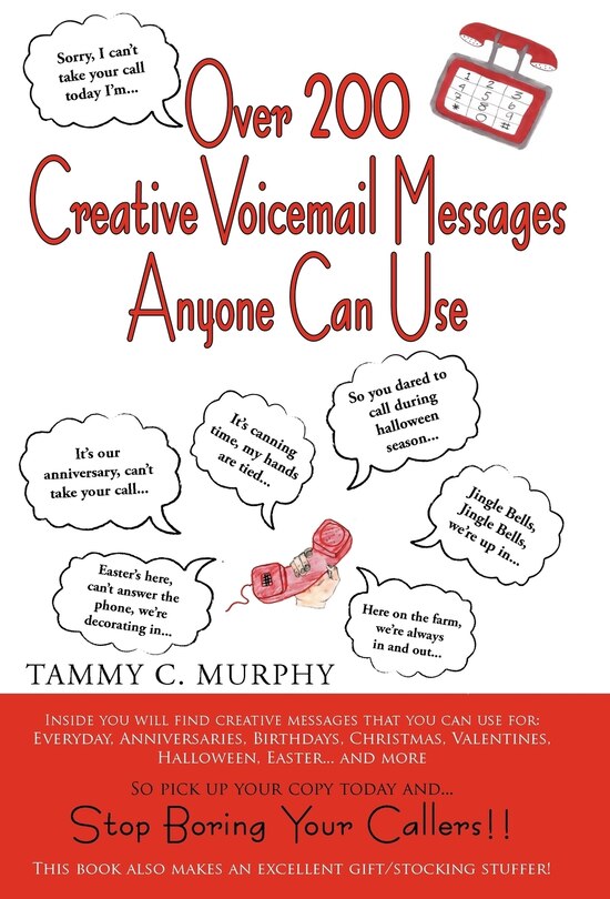 Front cover_Over 200 Creative Voicemail Messages Anyone Can Use