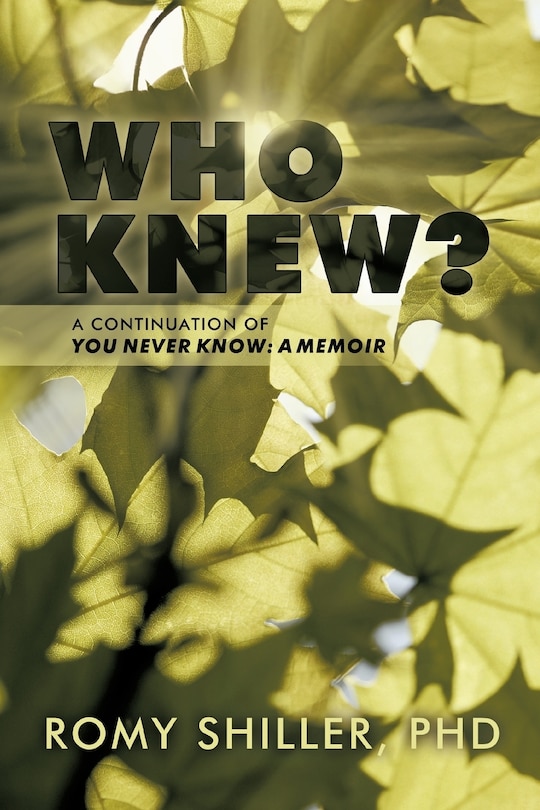 Front cover_Who Knew?
