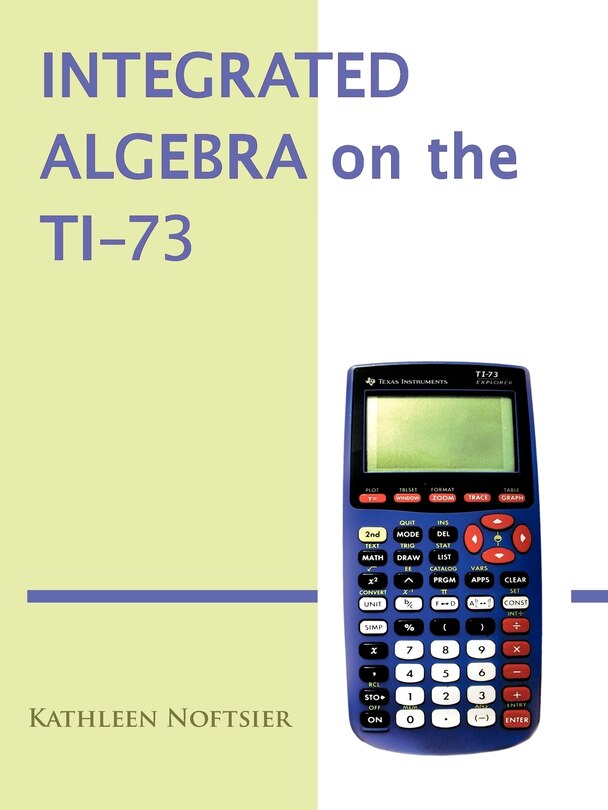 Couverture_Integrated Algebra On The Ti-73