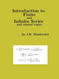 Couverture_Introduction To Finite And Infinite Series And Related Topics