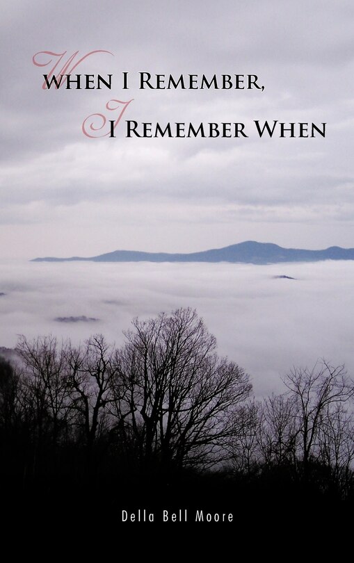 Couverture_When I Remember, I Remember When