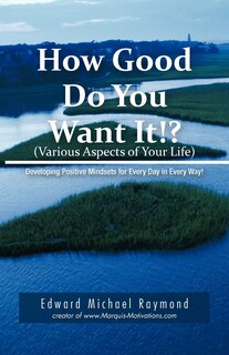 Couverture_How Good Do You Want It?