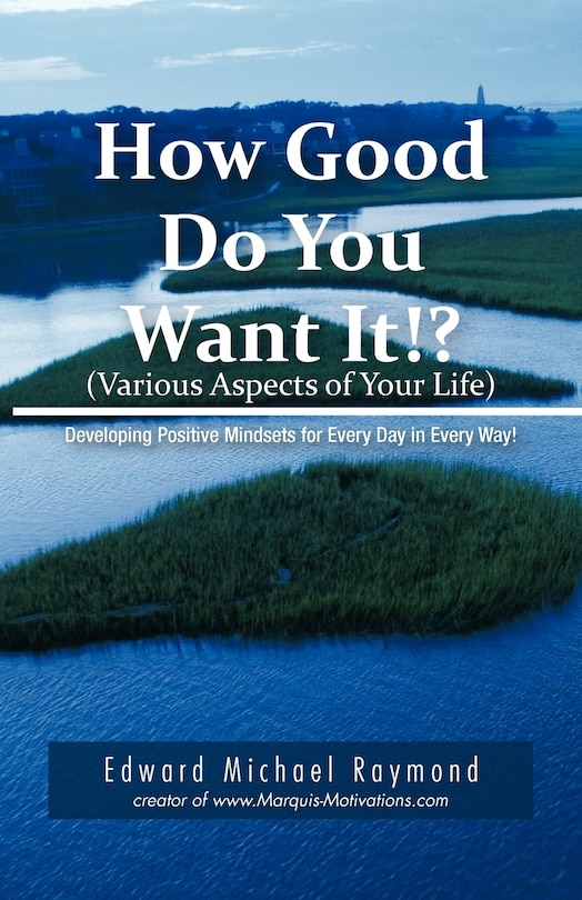Couverture_How Good Do You Want It?
