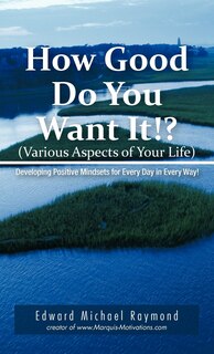 Couverture_How Good Do You Want It?