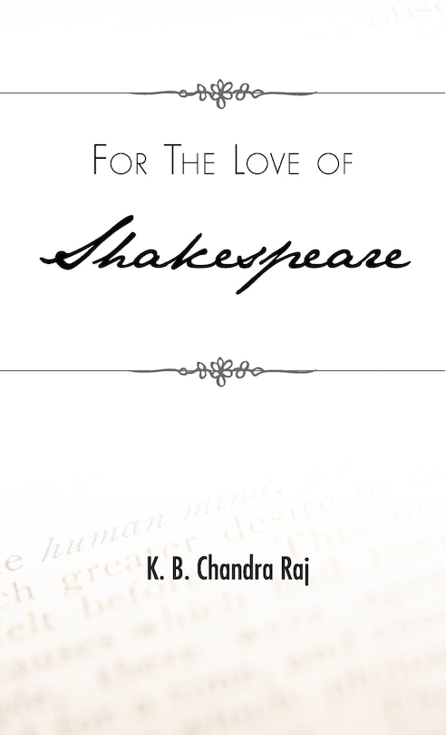 Front cover_For The Love Of Shakespeare