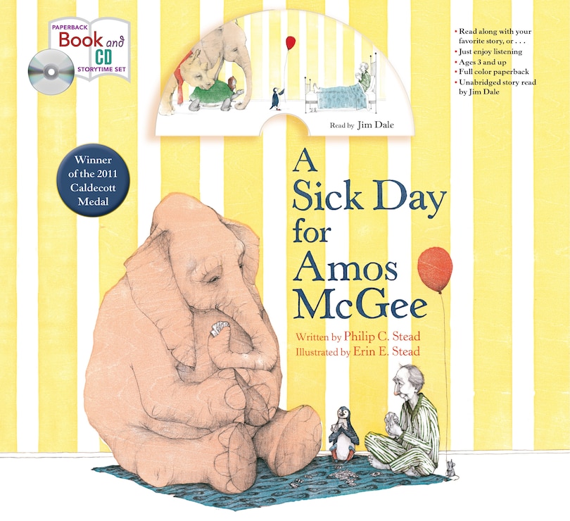 Front cover_A Sick Day For Amos Mcgee: Book & Cd Storytime Set