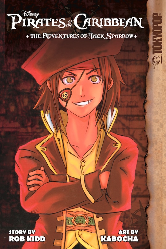 Couverture_Disney Manga: Pirates Of The Caribbean - The Adventures Of Jack Sparrow