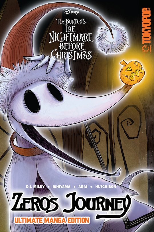 Front cover_Disney Manga: Tim Burton's The Nightmare Before Christmas - Zero's Journey (Ultimate Manga Edition)