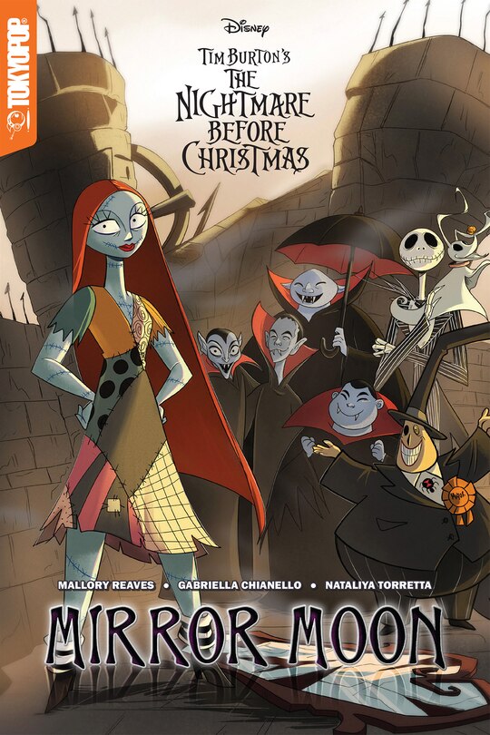 Front cover_Disney Manga: Tim Burton's The Nightmare Before Christmas - Mirror Moon