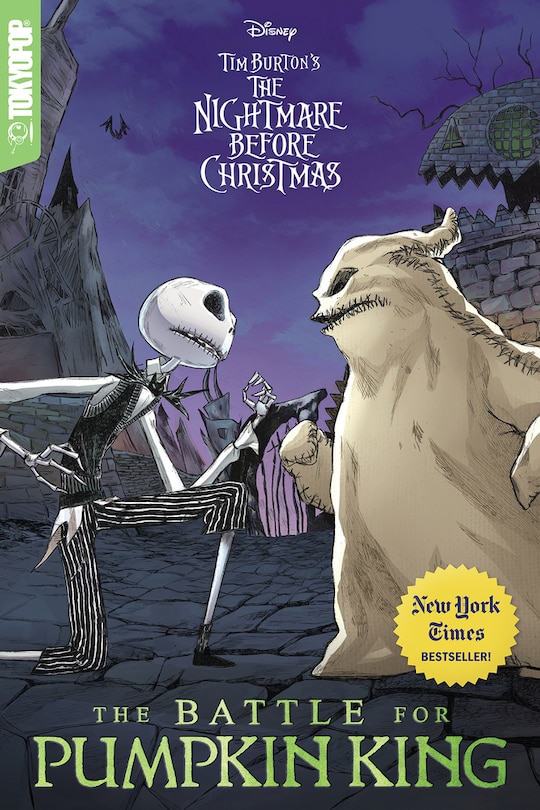 Couverture_Disney Manga: Tim Burton's The Nightmare Before Christmas - The Battle for Pumpkin King