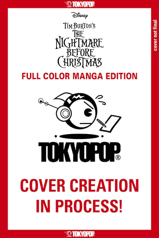 Front cover_Disney Manga: Tim Burton's The Nightmare Before Christmas (Full-Color Manga Edition)