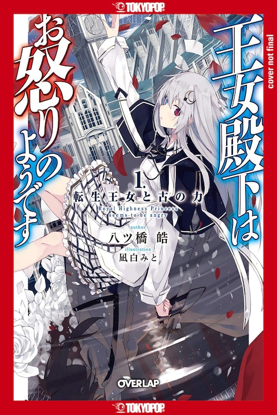Front cover_Her Royal Highness Seems to Be Angry, Volume 1 (Light Novel)