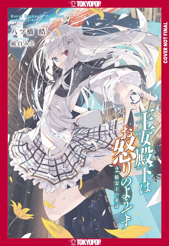 Front cover_Her Royal Highness Seems to Be Angry, Volume 2 (Light Novel)