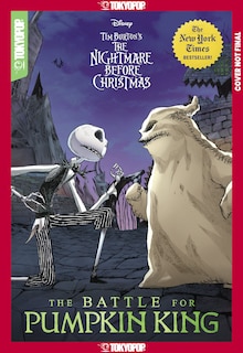 Front cover_Disney Manga: Tim Burton's The Nightmare Before Christmas - The Battle for Pumpkin King
