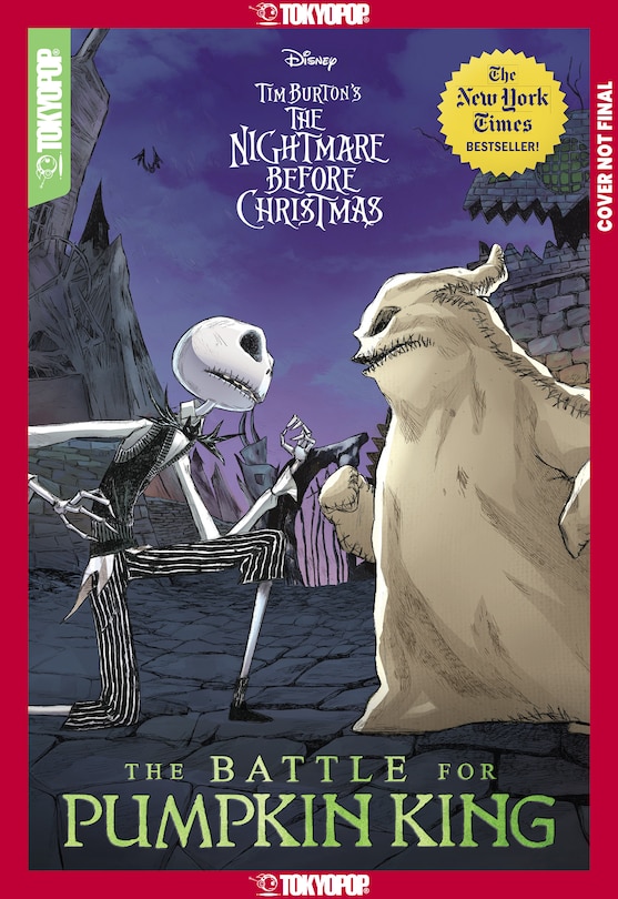 Front cover_Disney Manga: Tim Burton's The Nightmare Before Christmas - The Battle for Pumpkin King