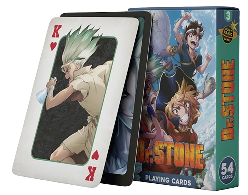 Front cover_Dr. STONE - Playing cards