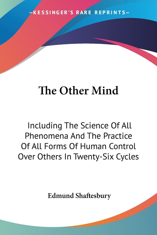 Front cover_The Other Mind