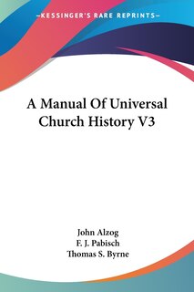 Couverture_A Manual Of Universal Church History V3