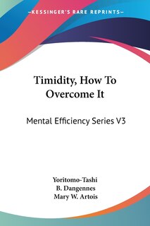 Front cover_Timidity, How To Overcome It