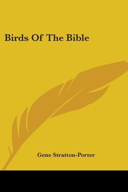 Front cover_Birds Of The Bible