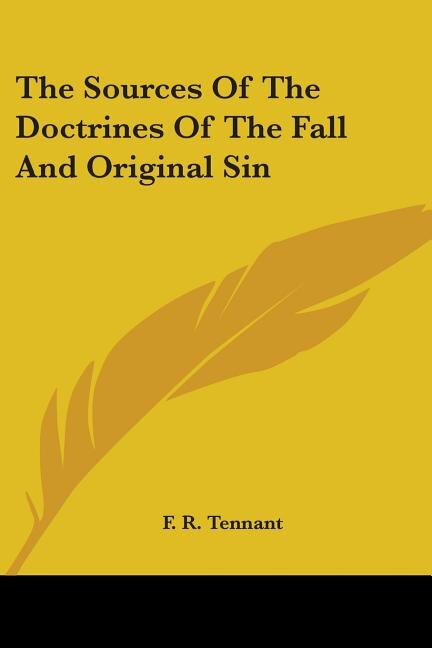 Couverture_The Sources Of The Doctrines Of The Fall And Original Sin