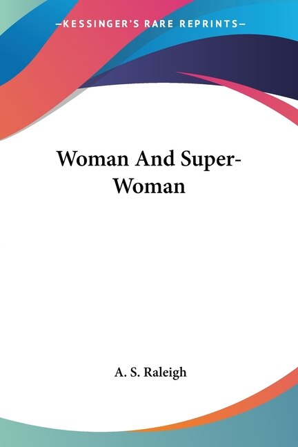 Couverture_Woman And Super-Woman