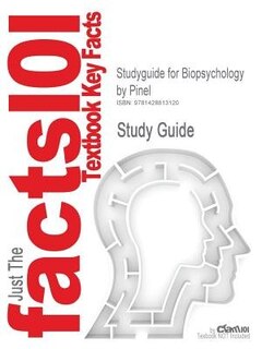 Studyguide For Biopsychology By Pinel, Isbn 9780205426515