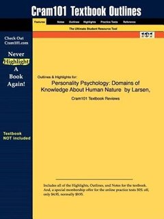 Studyguide For Personality Psychology: Domains Of Knowledge About Human Nature By Larsen & Buss, Isbn 9780073531908